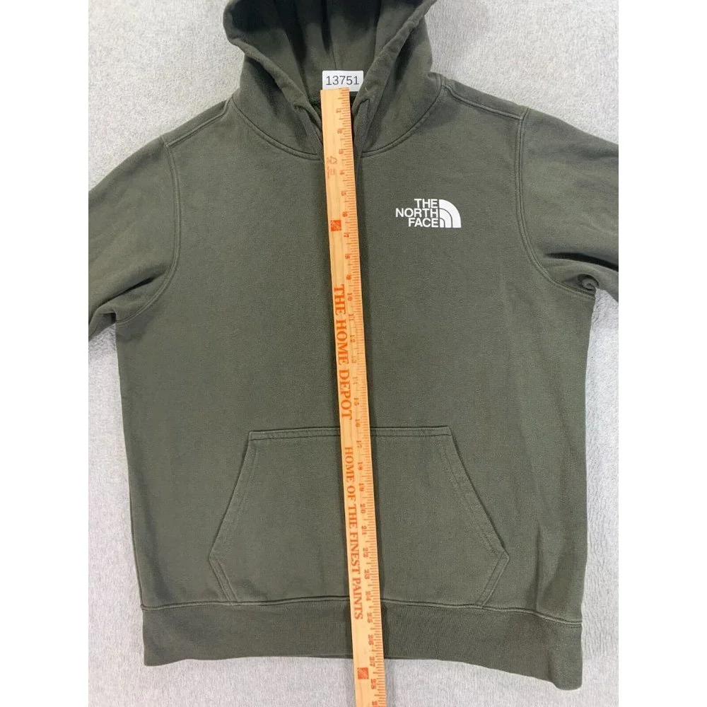 The North Face Cotton Blend Explorer Hoodie Sweatshirt (Men's Medium)‎ Green